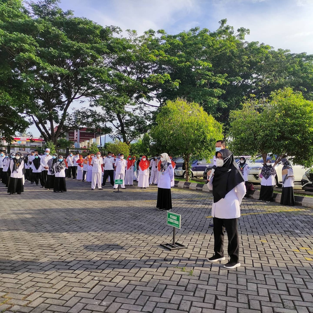 KABID PENUNJANG : RSJ MUTIARA SUKMA BERI DUKUNGAN PEMPROV NTB DALAM PELAKSANAAN RAPID TES ANTIGEN GRATIS BAGI PESERTA TES CPNS FORMASI PROVINSI NTB DAN PROGRAM ECO OFFICE